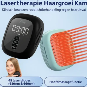 glowtherapie lasertherapie haargroei kam